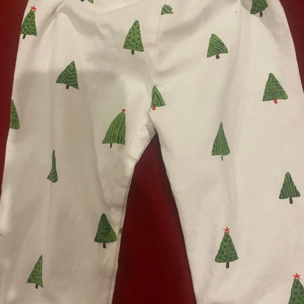 🎄😴Sugar Bee Blanks- Christmas Tree Pajamas-Size 3M
